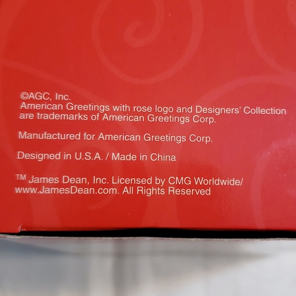 James Dean Ornament Figure - Picture 6 of 6